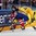 PRAGUE, CZECH REPUBLIC - MAY 6: Sweden's Oscar Klefbom #84 takes out Canada's Tyler Ennis #63 along the boards during preliminary round action at the 2015 IIHF Ice Hockey World Championship. (Photo by Andre Ringuette/HHOF-IIHF Images)

